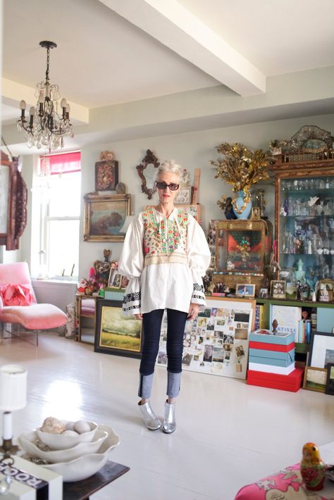 Linda Rodin Style, Mode Over 50, Linda Rodin, Diana Vreeland, Tilda Swinton, Advanced Style, Ageless Style, Ageless Beauty, Karen Walker