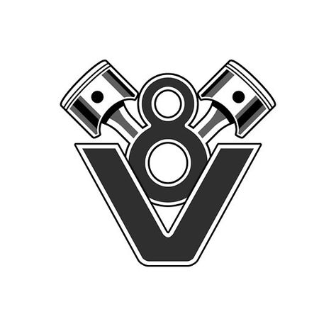 V8 Car Engine Piston Design Dodge Tattoo, Engine Tattoo Ideas, Auto Tattoo Ideas, Car Piston Tattoo Design, V8 Tattoo, V8 Car, Piston Tattoo, Piston Design, Stencils Art