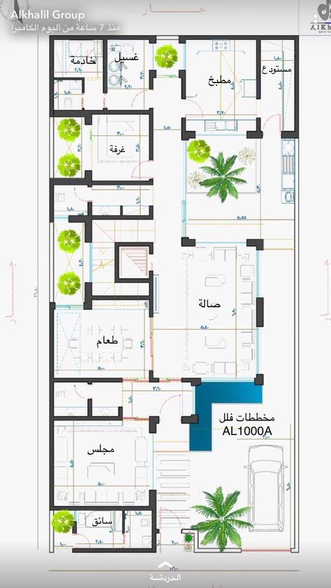 Hotel Design Architecture, House Plans Mansion, Courtyard House Plans, House Floor Design, Architectural Floor Plans, Architectural Design House Plans, Villa Plan, Home Design Floor Plans, Architect Design House