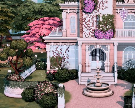 Here is a victorian manor i built in Willow Creek on the Sims 4. It may or may not be haunted... Sims 4 Willow Creek, Disney Island, Victorian Manor, Apartment Floor, Sims Builds, Sims 4 House Design, Willow Creek, Sims 4 Build, Sims Community