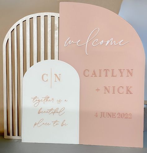 arch welcome sign, wood welcome sign, wedding wood welcome sign, acyrlic welcome sign for wedding, layard welcome sign, wedding decor, wedding sign, 2023 weddings, rose welcome sign, white welcome sign, rose acrylic welcome sign, welcome sign for anniversary, welcome sign for party Welcome Sign Engagement, Engagement Welcome Sign, Acrylic Wedding Welcome Sign, Welcome Sign Wedding, Reception Sign, Wedding Reception Signs, Wood Arch, Special Events Decor, Wooden Arch