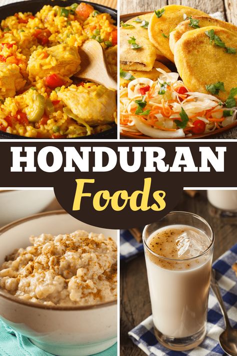 Honduran Food, Central American Food, Honduras Food, Honduran Recipes, Latin American Food, Around The World Food, Country Recipes, Foreign Food, Hispanic Food