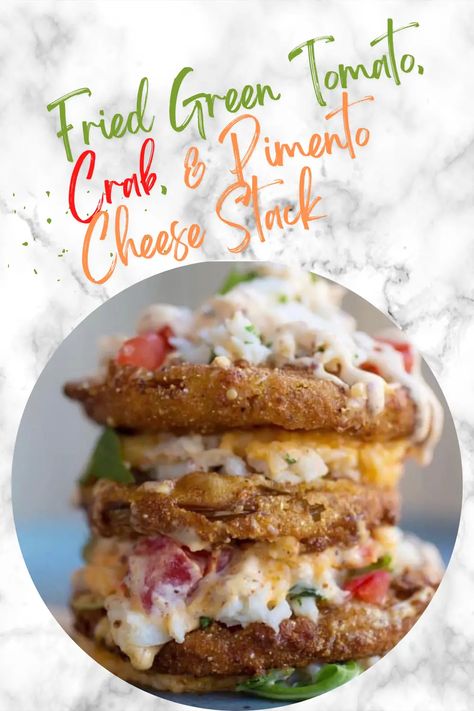 This fried green tomato appetizer recipe is inspired by one of the most memorable bites I have ever tasted while eating at Acre in Auburn, AL. #friedgreentomato #recipe #southernrecipe #acreauburn #theroadtakento Fried Green Tomatoes Appetizer, Fried Green Tomatoes With Crabmeat, Tomato Appetizer Recipes, Tomato Appetizer, 2023 Meals, Shrimp Remoulade, Tomato Appetizers, Fried Green Tomatoes Recipe, Green Tomato Recipes