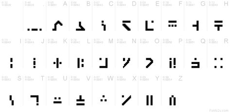 Standard Galactic Alphabet Regular font Standard Galactic Alphabet, Minecraft Enchanting Table Language, Galactic Language, Galactic Alphabet, Minecraft Enchantments, Potions Book, Minecraft Mansion, Light Codes, Minecraft Structures