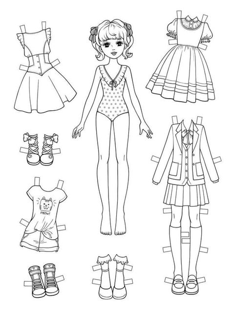 Blank Paper Doll Template, Paper Doll Body Template, Dress Up Dolls Printable, Arte Pop Up, Free Printable Paper Dolls, Paper Doll Printable Templates, Coloring Drawing, Barbie Paper Dolls, Paper Dolls Clothing