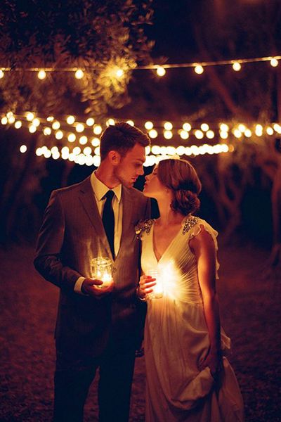 After Dark: 50 Gorgeous Nighttime Wedding Photos Romantic Night Wedding, Night Wedding Photography, Night Wedding Photos, Candle Lit Wedding, Night Time Wedding, Romantic Candlelight, Wedding Night, 인물 사진, Wedding Pics