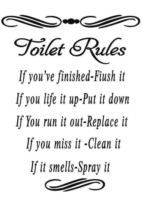 Bathroom Rules Printable, Toilet Quotes, Toilet Rules, Bathroom Decals, Bathroom Quotes, Bathroom Printables, Bathroom Rules, Comfort Quotes, Stickers Art