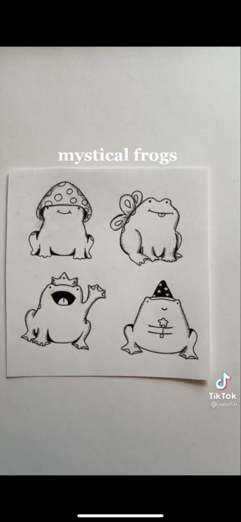 Three Frogs Tattoo, Cute Matching Frog Tattoos, Matching Frog Tattoos For Best Friends, Best Friend Frog Tattoos, Frog Couple Tattoo, Frog Friend Tattoos, Frog Mushroom Tattoo Simple, Three Friends Tattoo, Matching Frog Tattoos