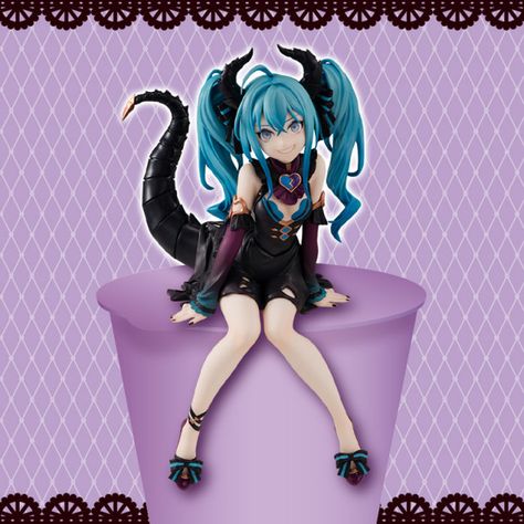 Miku Noodle Stopper, Miku Figure, Noodle Stopper, Miku Chan, Miku Cosplay, Love Monster, Kids Collection, Miniature Figurines, Monster Girl