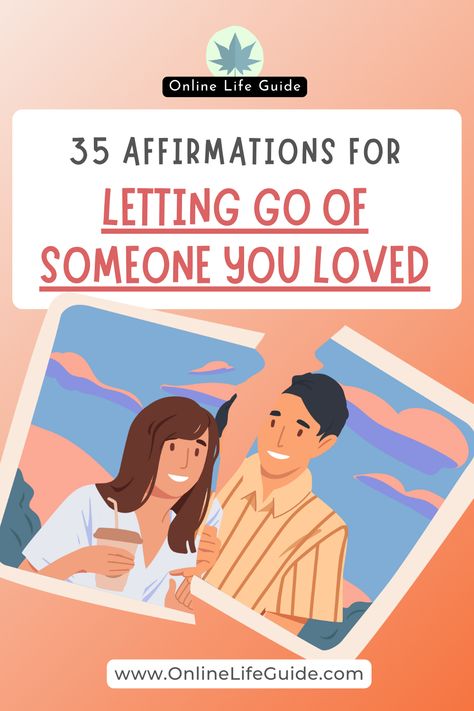 Have you been wanting to move on from someone you once loved but still keep thinking about them every day? Dive into these affirmations that address obsessive thoughts, emotional attachments, and the importance of accepting reality. These will help you find closure and become ready to open the door to new beginnings. (Also includes 7-step guide on how to use these affirmations to let go of someone you love). Letting Go Of Someone, Thinking About Someone, Let Go Of Someone, Letting Someone Go, To New Beginnings, Nourish Your Soul, Moving On In Life, Healing Affirmations, Life Guide