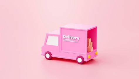 3d Billboard, Bus Cartoon, Car Delivery, Cartoon Ships, Pink Truck, Highchair Banner, Store Icon, Delivery Truck, Belem