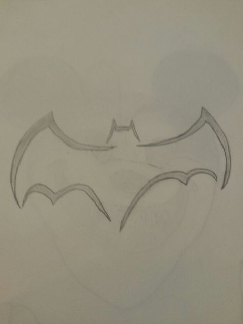 Cool Art Sketches Easy, Easy Sketches Ideas For Beginners, Simple Beginner Drawings, Batman Doodle Easy, Simple Batman Drawing, Tattoo Ideas For Men Easy, Things To Draw On Ur Hand Easy, Bat Man Drawings, Cute Easy Drawings Sketches Doodles