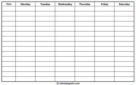 Weekly Schedule Template for Students

A simple and effective way to stay organized and on top of your schoolwork.

 Includes space for assignments, due dates, exams, and more
 Printable PDF file
 Perfect for students of all ages

Download now and start planning your Blank Timetable, Timetable Planner, Free Weekly Planner Templates, Printable Calendar Design, Weekly Schedule Template, Student Weekly Planner, Class Crafts, Cleaning Schedule Templates, Curricular Activities