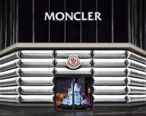 Hotel Creative 🏩 on Instagram: "MONCLER SHIBUYA - 70th Anniversary Pop-Up We designed this pop-up space for @moncler which launched at the end of last year, just hitting the final month of their 70th Anniversary. Moncler wanted to trial a new immersive store concept in the heart of Shibuya, Tokyo. The exterior is based on the now iconic ‘Platinum' Moncler Maya 70th Anniversary Special Edition Short Down Jacket,and was actually padded, and made from fabric. (Risky to try on the exterior of a st Moncler Store, Moncler Maya, Store Concept, Store Design Boutique, Shibuya Tokyo, Famous Cartoons, 70th Anniversary, Pop Up Store, Store Design