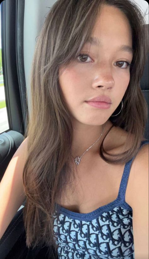 Lily chee Winter Haircuts, Brown Hair Looks, Lily Chee, Haircut Hairstyle, Based On Your Zodiac Sign, Haircuts Straight Hair, Asian Hair, Dream Hair, Flawless Skin