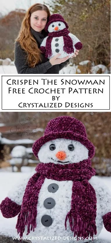 Mittens Crochet, Crochet Holiday, Christmas Crochet Patterns Free, Crochet Snowman, Crochet Xmas, Crochet Christmas Decorations, Aesthetic Crochet, Velvet Hat, Snowmen Patterns