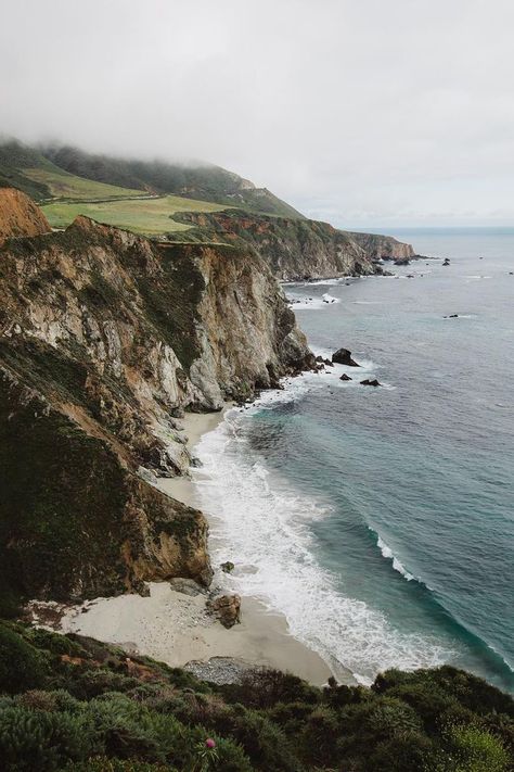 Waves Crashing, Big Sur, Pretty Places, Nature Travel, The Coast, Ocean View, Beautiful World, Travel Dreams, Beautiful Landscapes