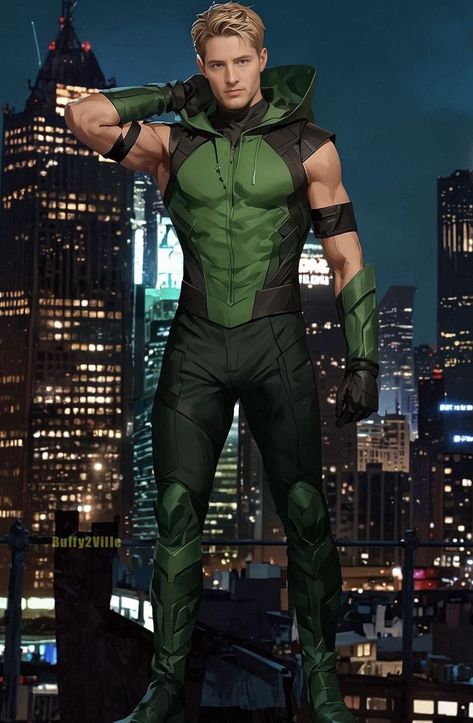 Green Arrow Redesign, Prometheus Dc, Green Arrow Smallville, Arrow Cosplay, Heavy Metal Comic, Flash Comics, Marvel And Dc Characters, Dc Comics Heroes, Dc Comics Artwork