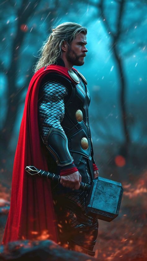 Majestic Poses, Character Evolution, Marvel Tony Stark, Thor Wallpaper, Thor Art, Captain Marvel Shazam, Emotional Moments, Chris Hemsworth Thor, God Of Thunder