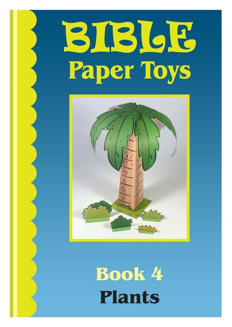 My Little House: Bible Paper Toys - Book 4 - Plants Bible Judges, Childrens Ministry Crafts, Paper Nativity, Good Moral Stories, Saudi National Day, At Least, Story Crafts, Bible Story Crafts, Bible Stories For Kids