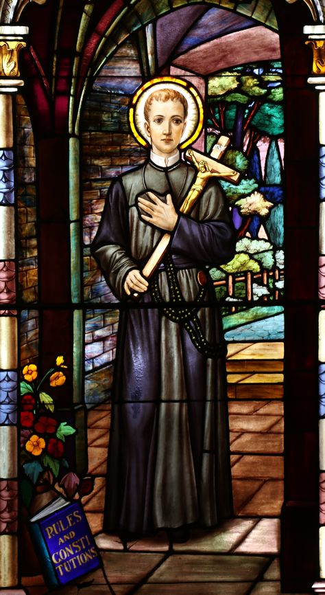 St Gerard Majella, Saint Gerard, St Gerard Prayer Pregnancy, Falsely Accused, Mary Stained Glass Window, St Gerard, Saint Art, Catholic Church Stained Glass, St Michael Stained Glass Window