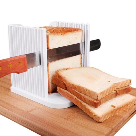 Artesian Bread, Bread Slicer, Toast Sandwich, Bread Toast, Fruits And Vegetables, Kitchen Gadgets, Kitchen Accessories, Food Grade, Sandwiches