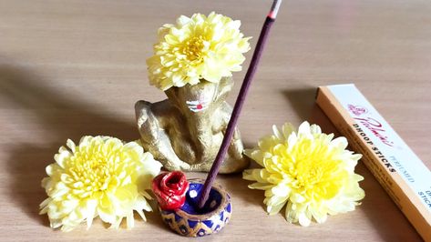 Dhoop sticks holder | Agarbathi stand Dhoop Sticks, Pooja Room Decor, Pooja Room, Pooja Rooms, Room Decor, Quick Saves