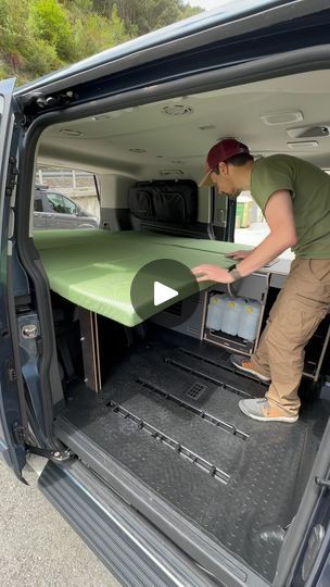 Camper Beds, Camper Kitchen, Transporter T5, Camper Life, Black Box, Van Life, Bed