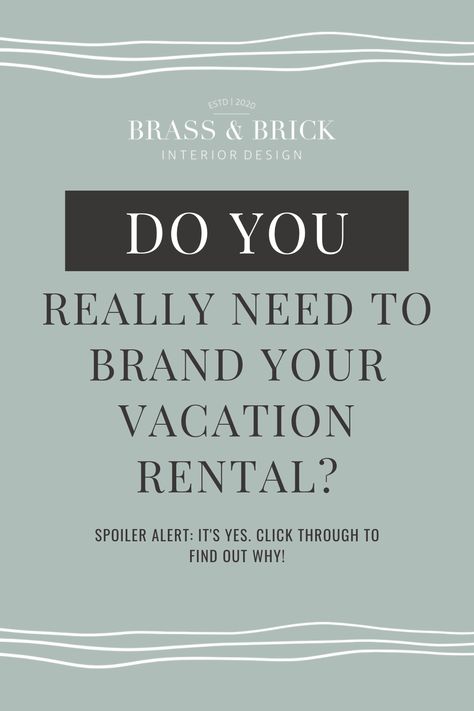 Branding means more than just your logo. Learn more about how your online presence and interior design are all aspects of your vacation rental's brand! Brick Interior Design, Boho Style Design, Brick Interior, Desert Decor, Cottage In The Woods, Rental Decorating, Interior Design Mood Board, Small Cottage, Boho Design