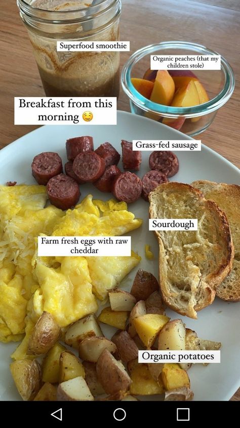 Pro Metobolic Recipes, Pro Metabolic Meal Ideas, Ancestral Breakfast, Hormone Balancing Breakfast Ideas, Kori Meloy Pro Metabolic, Pro Metabolic Snacks, Pro Metabolic Meals, Ancestor Diet, Ray Peat Recipes