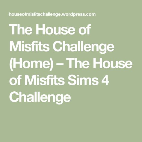 Sims 4 Challenge Ideas List, Ts4 Challenges, Sims 4 Build Challenge, Sims Challenge Ideas, Sims 4 Cas Ideas, Sims 4 Challenge Ideas, Sims4 Challenge, Sims 4 Cas Challenge, Sims 4 Challenge