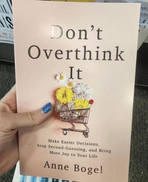 direct link to amazon Good Books To Read For Women, Books For Self Growth, Self Care Books, Wellness Books, Don't Overthink It, Books To Read In Your 20s, Self Love Books, Don't Overthink, It Book