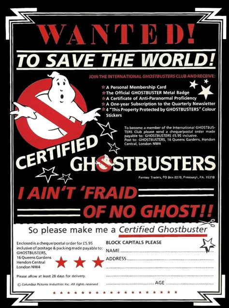 Ghostbusters Quotes, Movie Poster Ghostbusters, Ghostbusters Frozen Empire Poster, Ghostbusters Afterlife Poster, Ghostbusters Party, Ghostbusters Poster 1984, Extreme Ghostbusters, Teenage Girl Room, Ghostbusters 1984