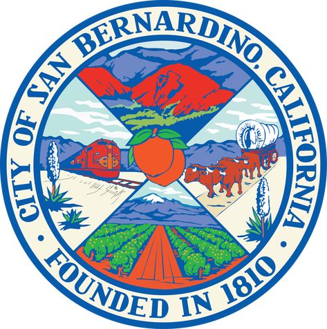 1810, San Bernardino, San Bernardino County, California, United States #SanBernardino #California / 28126ELS San Bernardino California, Pay Raise, San Bernardino County, City Logo, Financial Crisis, Riverside County, California City, College Logo, San Bernardino