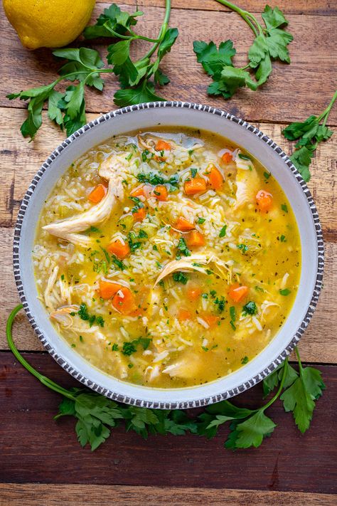 Supper Bowls, Homemade Chicken And Rice Soup, Easy Fall Soup Recipes, Homemade Chicken And Rice, The Best Soup, Closet Cooking, Best Soup, Rice Soup Recipes, Soups Stews Chilis