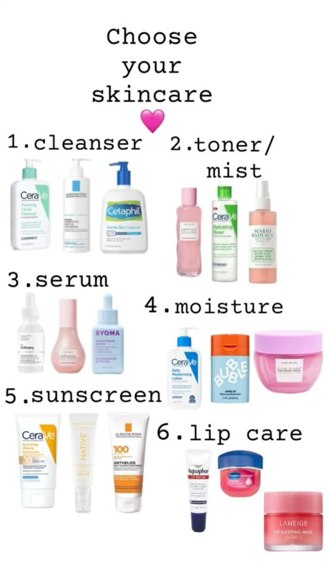 Haut Routine, Skin Care Routine Order, Gentle Skin Cleanser, Basic Skin Care, Basic Skin Care Routine, Makijaż Smokey Eye, Perfect Skin Care Routine, Facial Skin Care Routine, روتين العناية بالبشرة