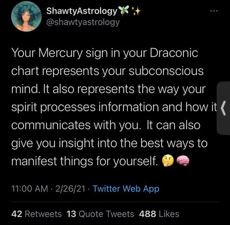 Draconic Astrology, Draconic Chart, Synastry Astrology Relationships, Astrological Houses Explained, Astrology Tweets, Sidereal Astrology, Mercury Sign, Astrology Stars, Astrology Meaning