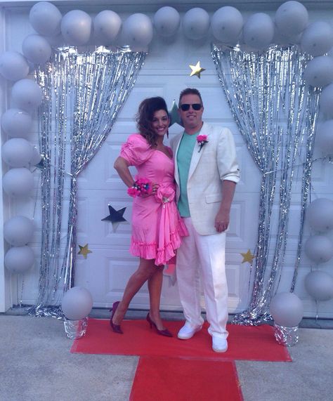 80's Prom Theme Party Outfits, 80s Prom Night Outfits, 1980s Prom Theme, 80 Prom, 80s Prom Party Ideas, 40th Prom Birthday Party, 80s Prom Night Party, Prom 80s, 80s Prom Outfits Women