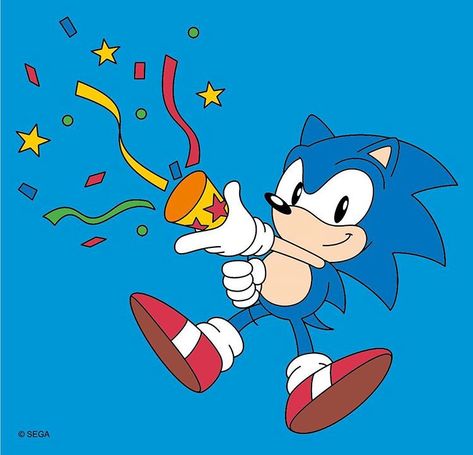 Sonic Illustration, Sonic Birthday Card, Sonic Happy Birthday, Sonic The Hedgehog Birthday Party, Draw Sonic, How To Draw Sonic, Happy Birthday Illustration, Sonic Birthday Parties, Hedgehog Birthday