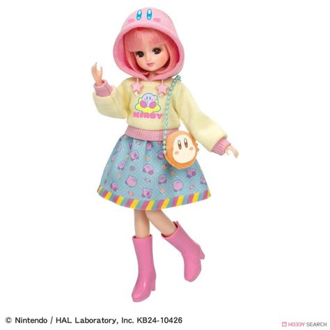 Licca LD-31 Kirby`s Dream Land Loveable Licca-chan (Licca-chan) Item picture1 Licca Chan Doll, Licca Chan, Doll Japan, Dream Land, Pretend Play Toys, Star Hair, Japan News, Takara Tomy, Play Toys