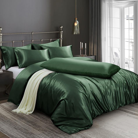 Satin Comforter, Duvet Cover King, Full Duvet Cover, Bedding Duvet, Satin Pillowcase, Linen Duvet Covers, Duvet Bedding, Linen Duvet, Comforter Cover