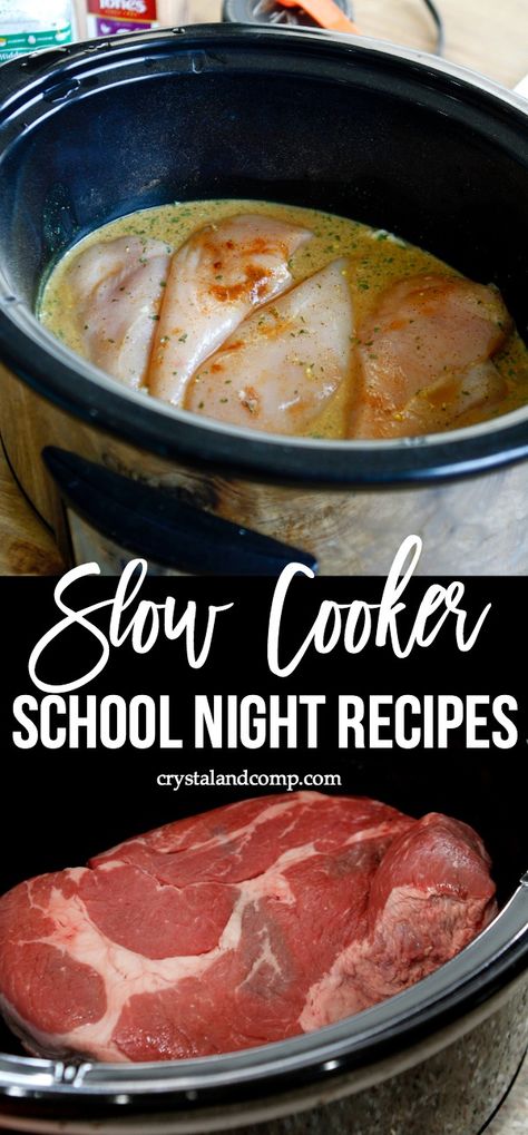 Quick Week Night Dinner Ideas, School Night Dinner Ideas, Week Night Dinner Ideas, October Dinners, Easy Week Night Dinners, Easy Week Night Meals, Week Night Dinners, School Night Dinner, Crockpot Foods