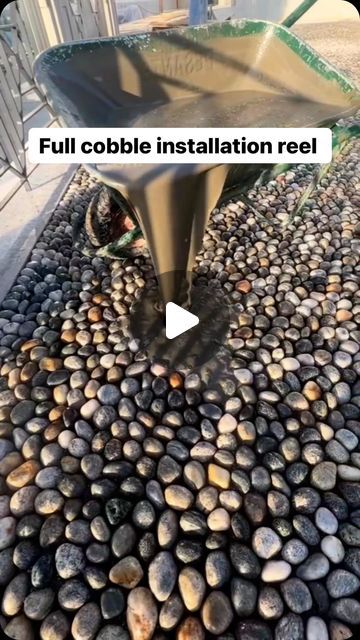 Gareth K Wilson FPGCA MCIHort on Instagram: "Cobbled surface installation….. #landscapingideas #landscapingdesign #landscapers #landscapers_of_instagram #landscapersofinstagram #landscapinginspiration #landscapinginspo #landscapingindustry #cobbles" Garden Landscaping Diy, Luxury Balcony, Apartment Privacy, Diy Balcony, Vertical Garden Design, Outdoor Furniture Diy Easy, Pallet Patio Furniture, Small Backyard Landscaping Ideas, Apartment Modern