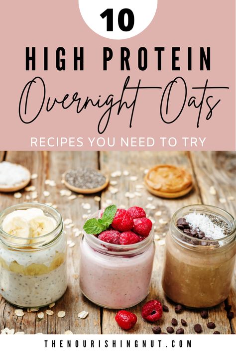 Protein Overnight Oats Macros, Dairy Free High Protein Overnight Oats, Protein Packed Overnight Oats Healthy, High Protein Overnight Oats Vegan, Vegan High Protein Overnight Oats, Low Calorie Protein Overnight Oats, Macro Friendly Protein Overnight Oats, Overnight Oats Protein Healthy, High Protein Overnight Oats Dairy Free