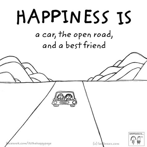 Road trip today with my baby girl B! Quotes With Drawings, Travel With Friends Quotes, Trip Quotes, Road Trip Quotes, Quotes Friendship, Senior Home Care, Carmel By The Sea, Trendy Quotes, Happiness Is