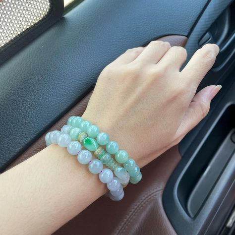 Natural Burmese Jadeite Beaded Bracelets Type A. Amazing Translucent Multi Shade Multicolor Unique pieces. AUTHENTICITY… | Instagram Burmese Jade, Beads Bracelets, Jade Bracelet, Bead Bracelets, Jade Beads, Burmese, Type A, Beaded Bracelet, Unique Pieces