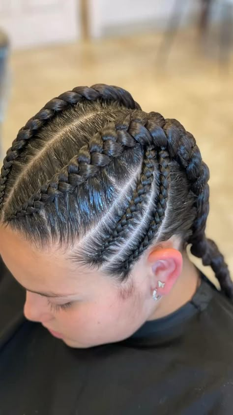 Style Ideas For Short Hair, Boxer Braids Hairstyles, Cornrows Natural Hair, Braided Hairstyles For Black Hair, Dutch Braid Hairstyles, Boxer Braids, Rave Hair, Hairstyles For Black Hair, Dutch Braids