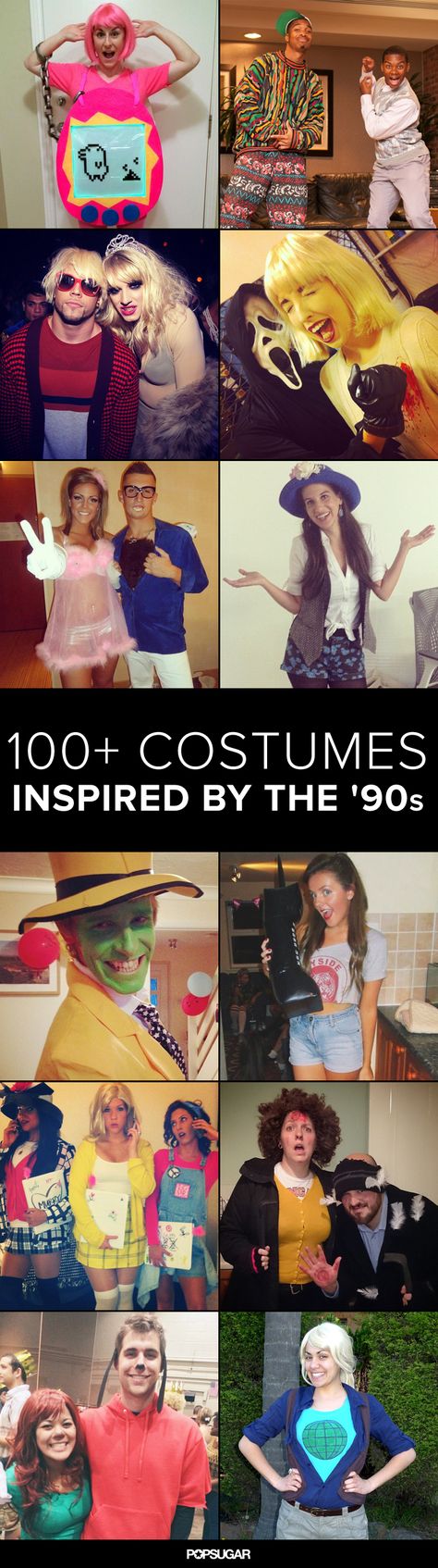 DIY '90s Halloween Costumes Jim Carrey Costume, 1990s Costume Ideas, 90s Costumes, Costumes Homemade, 90s Party Ideas, Inspired Costumes, 90s Halloween Costumes, 90s Theme Party, Hallowen Ideas