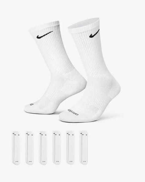 White Nike Socks, Dri Fit Socks, Nike Crew Socks, Wwe T Shirts, Nike Socks, Reebok Club C, Nike Elite, Nike Accessories, Nike Training