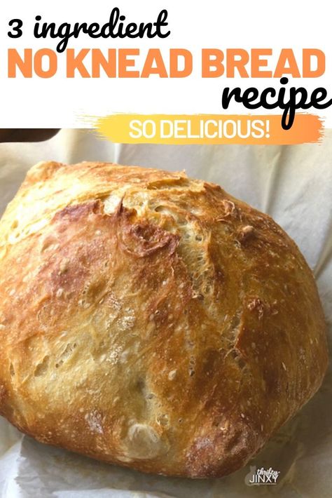 Easy No Knead Bread, No Knead Bread Recipe, Basic Bread Recipe, Beginners Bread Recipe, Dutch Oven Bread, Knead Bread Recipe, Homemade Bread Easy, Artisan Bread Recipes, Knead Bread